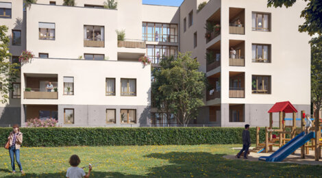 Programme immobilier neuf Alizé - Vénissieux quartier Moulin à Vent proche tram T6 (69200) - Référence : 17466