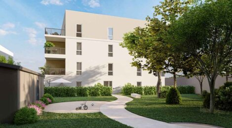 Programme immobilier neuf SERENITY - Vénissieux : Résidence studio–T4 avec cadre résidentiel et confort optimisé proche des transports (69200) - Référence : 17140
