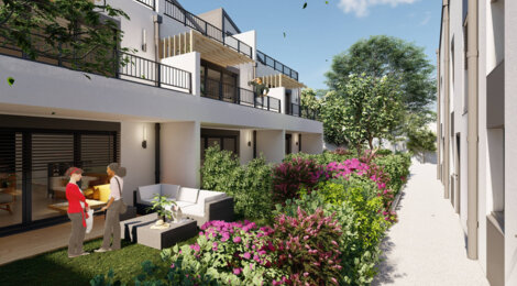 Programme immobilier neuf LES CONTEMPORAINES - Villeurbanne à deux pas de Lyon par le métro A (69100) - Référence : 16051