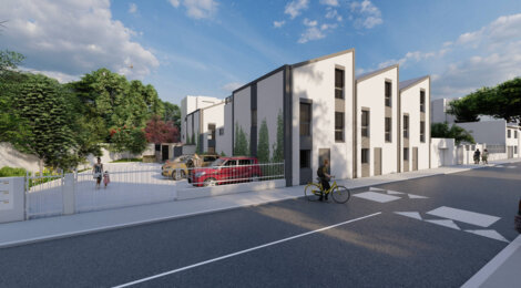 Programme immobilier neuf LES CONTEMPORAINES - Villeurbanne à deux pas de Lyon par le métro A (69100) - Référence : 16051