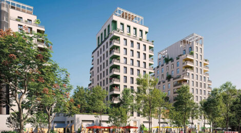 Programme immobilier neuf EGERIE - Villeurbanne Gratte-Ciel proche métro A et tramway T6 (69100) - Référence : 16054