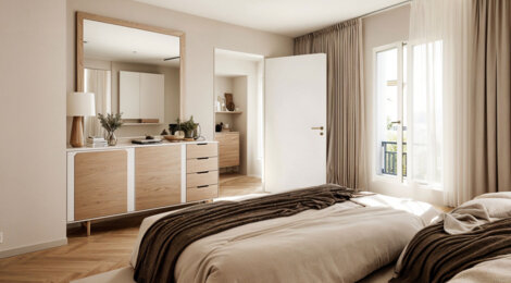 Programme immobilier neuf RESIDENCE CARMIN VEFA - SURELEVATION - TRAVAUX EN COURS (***ACTABLE) - Villeurbanne : logements neufs T3 proche du métro Gratte-Ciel (69100) - Référence : 9489