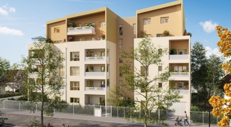 Programme immobilier neuf L'INTIMISTE - Villeurbanne métro A et Lyon à proximité (69100) - Référence : 18277