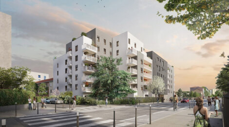 Programme immobilier neuf DUA - Villeurbanne près du campus de La Doua (69100) - Référence : 16056