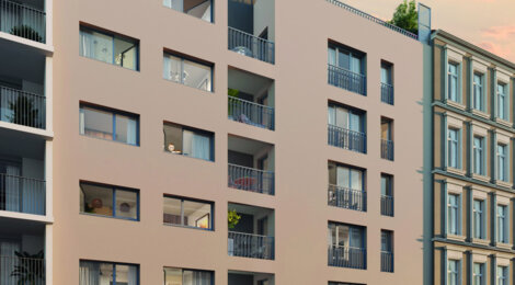 Programme immobilier neuf LES LOGES DE PRESSENSE - Villeurbanne proche des transports (69100) - Référence : 17328