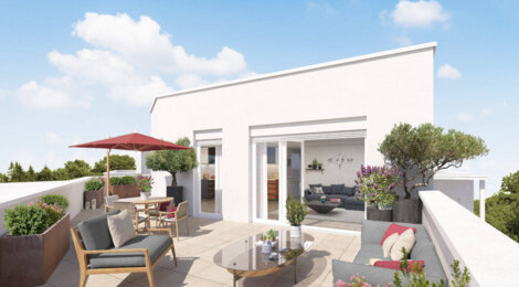 Programme immobilier neuf Les Allées Perroncel - Villeurbanne : Résidence studio–T5 avec cadre résidentiel et confort optimisé proche des transports (69100) - Référence : 17208