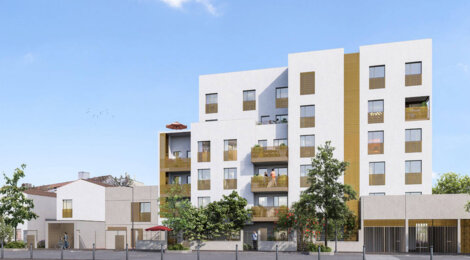 Programme immobilier neuf Park Lane - Villeurbanne : Résidence T2–T5 avec cadre résidentiel et confort optimisé proche des commodités (69100) - Référence : 14746