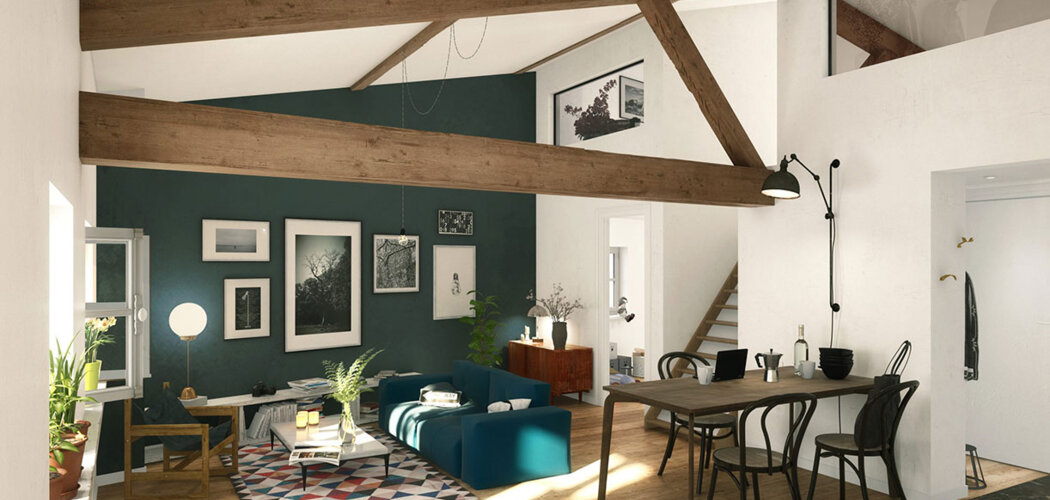 Programme immobilier neuf CHATEAU BEL AIR - Albigny-sur-Saône Monument Historique près de Neuville (69250) - Référence : 9477