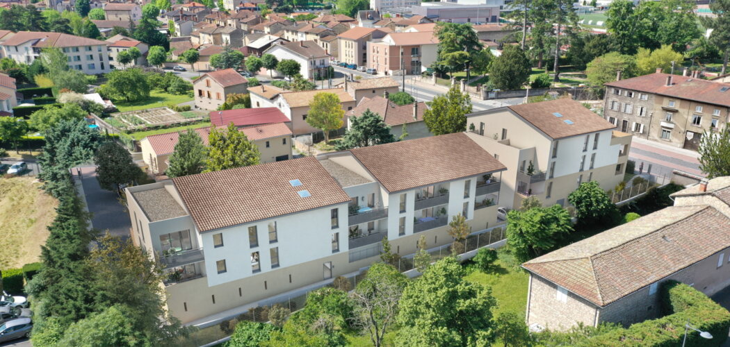 Programme immobilier neuf L'Ansa - Anse appartements neufs près du parc de la Roseraie (69480) - Référence : 17595