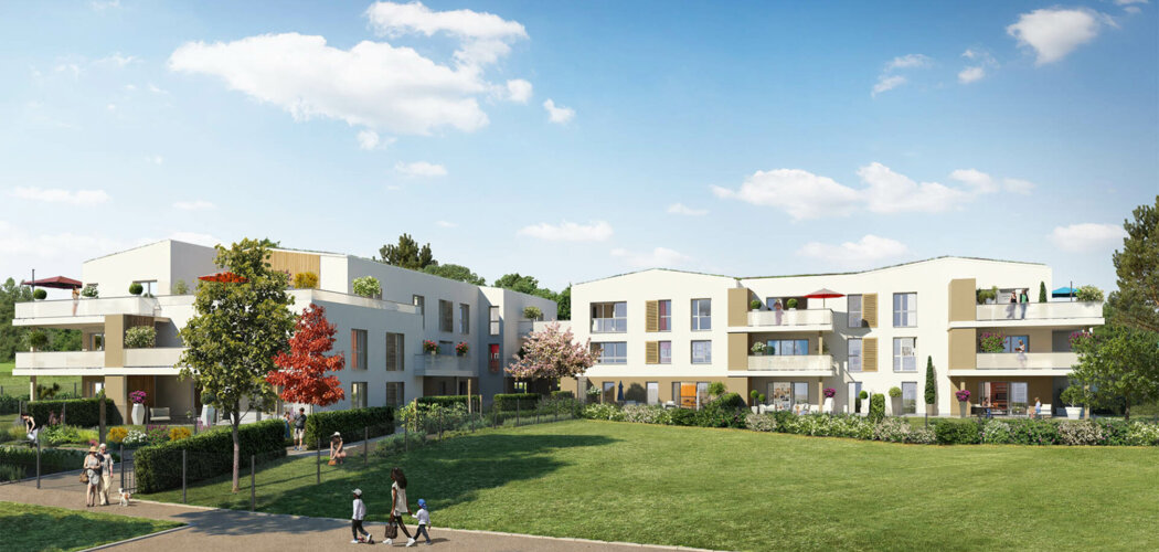 Programme immobilier neuf Le Clos du Marverand - Arnas : Résidence T2–T5 avec cadre verdoyant et confort optimisé proche des espaces naturels (69400) - Référence : 4936