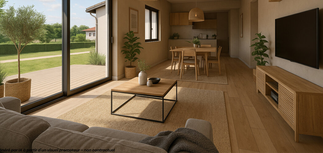 Programme immobilier neuf CENTRE VILLAGE - APPARTEMENTS - Bessenay  proche de la gare de  L’Arbresle (69690) - Référence : 13601