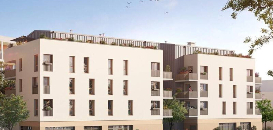 Programme immobilier neuf Le Calice - Brignais appartements et maisons sur le toit près de Lyon (69530) - Référence : 17483