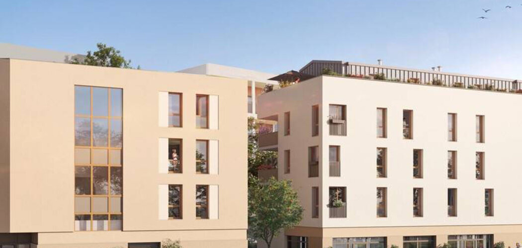 Programme immobilier neuf Le Calice - Brignais appartements et maisons sur le toit près de Lyon (69530) - Référence : 17483