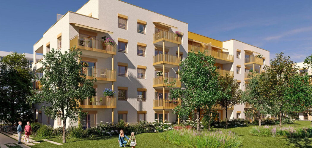 Programme immobilier neuf KAOLIN - Bron à proximité du parc Rosa Parks (69500) - Référence : 17207