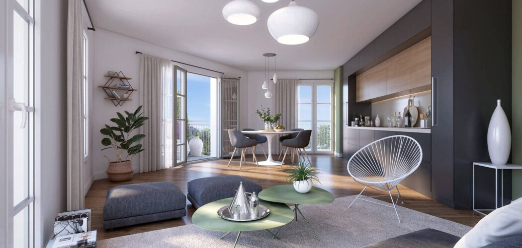 Programme immobilier neuf LA COLLINE - Bron - Bron à proximité en bus de la Part-Dieu (69500) - Référence : 16067