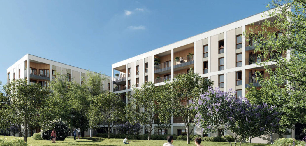 Programme immobilier neuf LA COLLINE - Bron - Bron à proximité en bus de la Part-Dieu (69500) - Référence : 16067