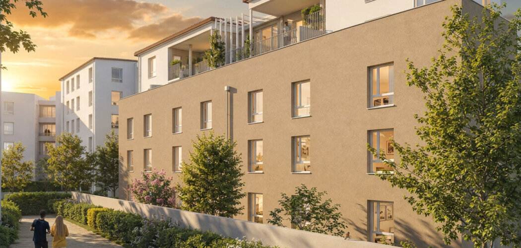 Programme immobilier neuf CITY'ZEN - BRON - Bron investissement étudiant aux portes de Lyon (69500) - Référence : 18224