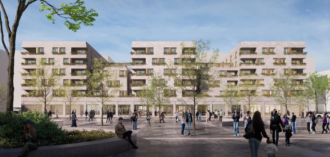 Programme immobilier neuf Résidence LES PRALINES - Bron : logements séniors près du Pôle Hospitalier, espaces généreux et dynamisme local (69500) - Référence : 15616