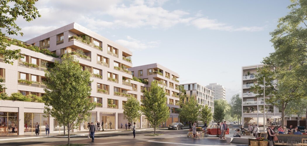Programme immobilier neuf Résidence LES PRALINES - Bron : logements séniors près du Pôle Hospitalier, espaces généreux et dynamisme local (69500) - Référence : 15616
