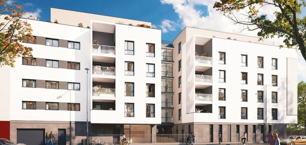 Programme immobilier neuf PRISME - Bron près des écoles commerces et transports (69500) - Référence : 15144
