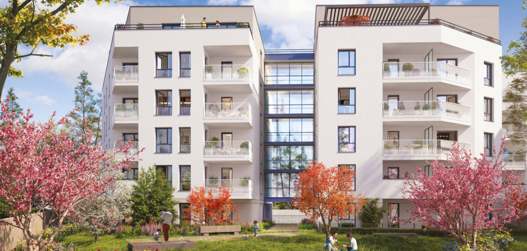 Programme immobilier neuf PRISME - Bron près des écoles commerces et transports (69500) - Référence : 15144