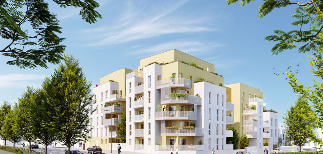 Programme immobilier neuf Le Roosevelt - Bron près du tram T2 Essarts-Iris (69500) - Référence : 9492