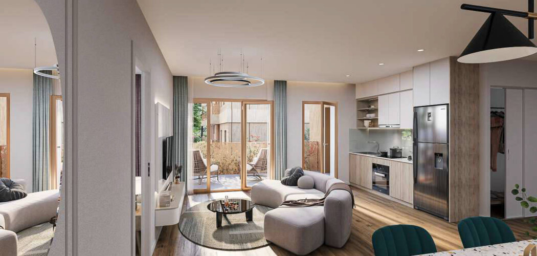 Programme immobilier neuf URBANATURA - Bron quartier de la Clairière à proximité du tram T2 (69500) - Référence : 11867