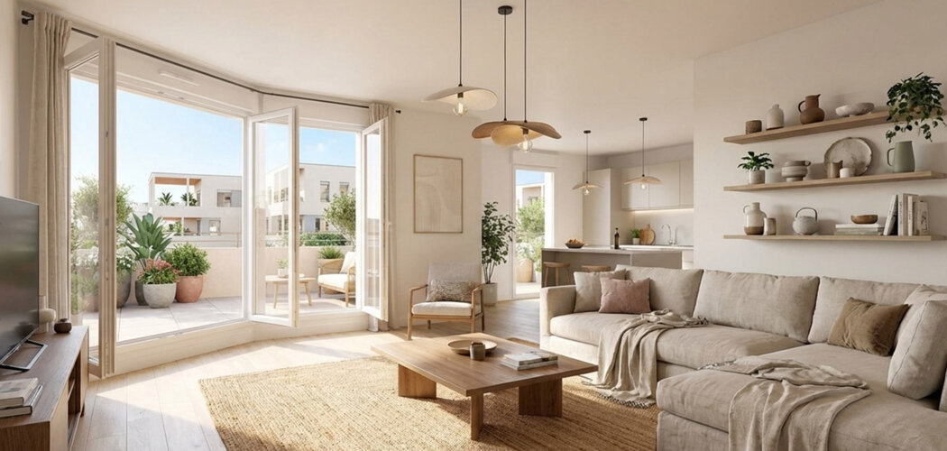 Programme immobilier neuf Côté Parc - Bron quartier de la Clairière cadre verdoyant proche Lyon (69500) - Référence : 16069