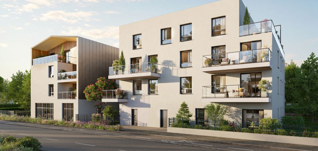 Programme immobilier neuf Les Jardins Oria - Caluire-et-Cuire entre nature et vie urbaine près de Lyon (69300) - Référence : 17001