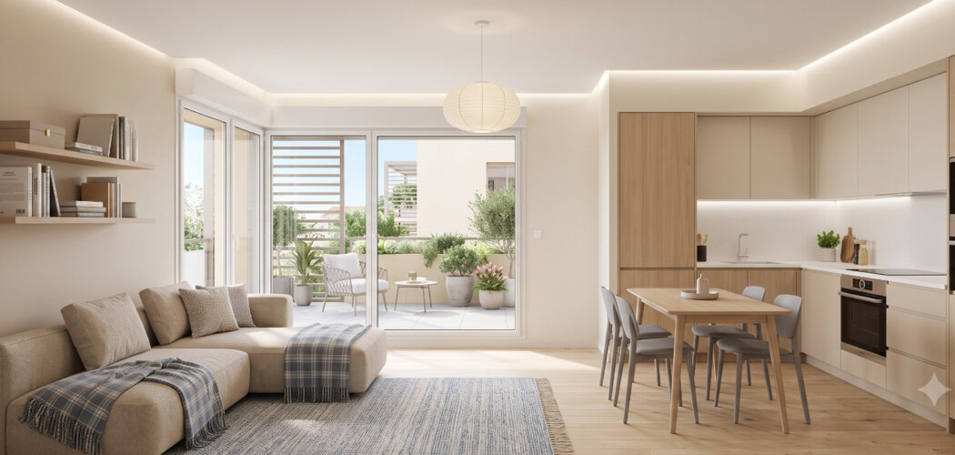Programme immobilier neuf Le Clos Mont d'Or - Pleine propriété - Champagne-au-Mont-d’Or : Résidence T2–T4 avec cadre résidentiel et confort optimisé proche des commodités (69410) - Référence : 14586
