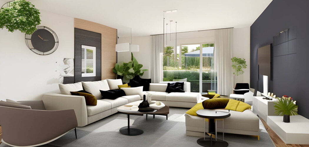 Programme immobilier neuf Cristal - Champagne-au-Mont-d'Or : Résidence T2–T5 avec cadre paysager et confort optimisé proche des commodités (69410) - Référence : 5879