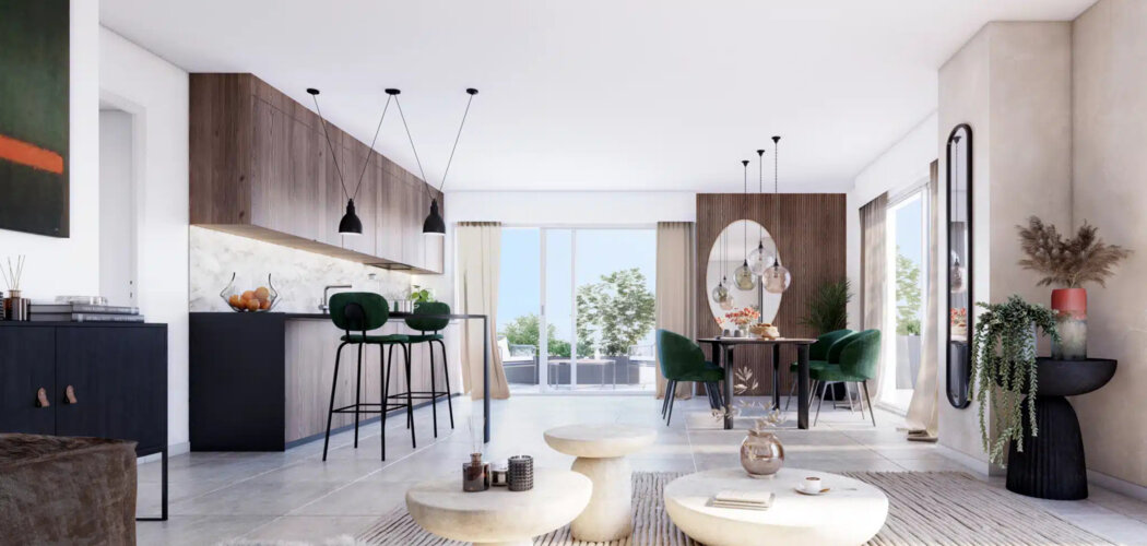 Programme immobilier neuf Le Parc - Charbonnières-les-Bains : logements neufs sécurisés et verdoyants proche des transports (69260) - Référence : 15345