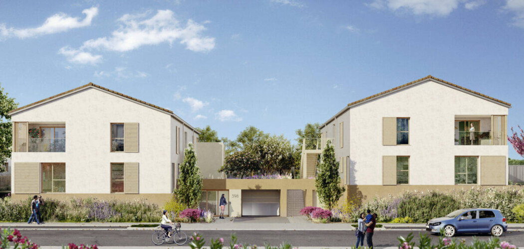 Programme immobilier neuf Les Allées du Chateau - Charly : Résidence T2–T6 avec cadre villageois et confort optimisé proche des commodités (69390) - Référence : 14311