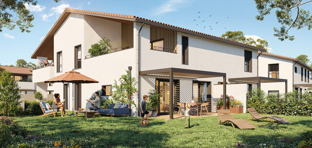 Programme immobilier neuf Arpège - Chasselay centre-bourg à pied et piscine (69380) - Référence : 18551