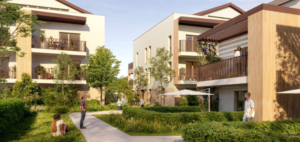 Programme immobilier neuf HARMONIE 2 - Chassieu résidence contemporaine aux portes de Lyon (69680) - Référence : 17972