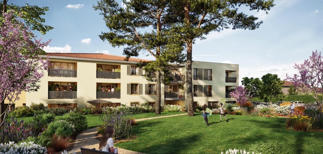 Programme immobilier neuf CALISTA - Chazay-d’Azergues : Résidence T3–T4 avec cadre verdoyant et confort optimisé proche des commodités (69380) - Référence : 6810