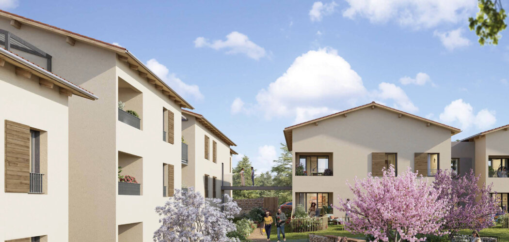 Programme immobilier neuf Ambre - Chessy cité médiévale proche de Lyon (69380) - Référence : 16090