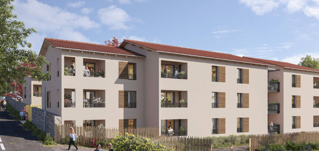 Programme immobilier neuf Ambre - Chessy cité médiévale proche de Lyon (69380) - Référence : 16090
