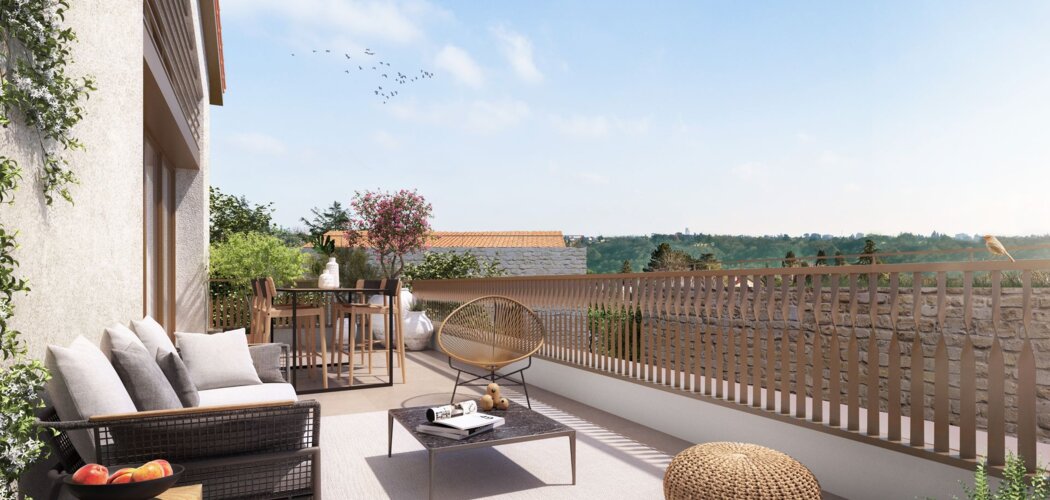 Programme immobilier neuf Les Comptines - Collonges-au-Mont-d'Or : logements neufs T2–T5 proche des transports (69660) - Référence : 15909