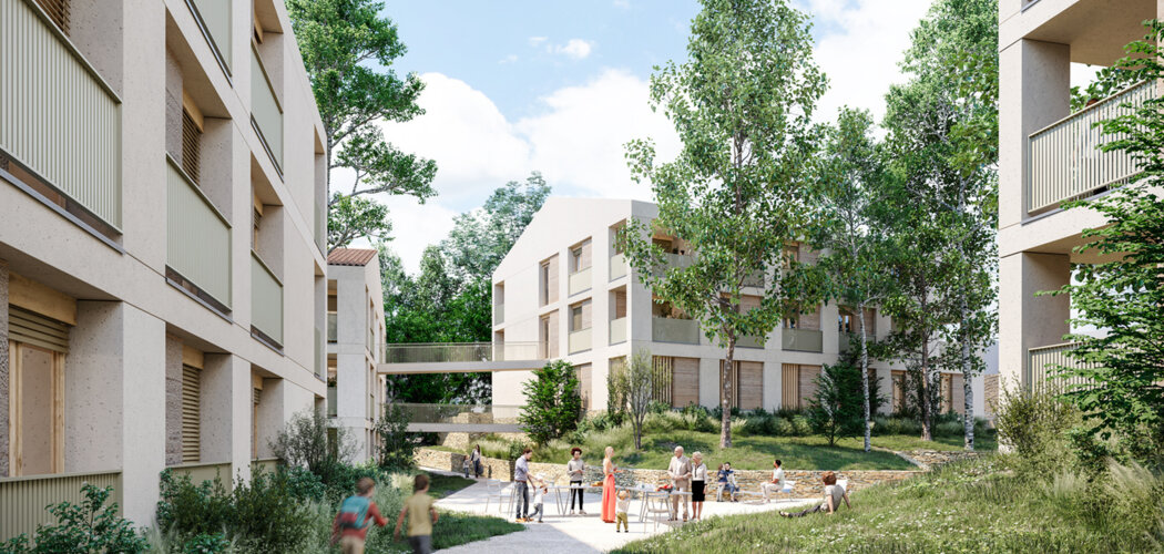 Programme immobilier neuf Communay - Ecrin Vert - Bat C - Communay proche de Lyon en 20 min (69360) - Référence : 16035