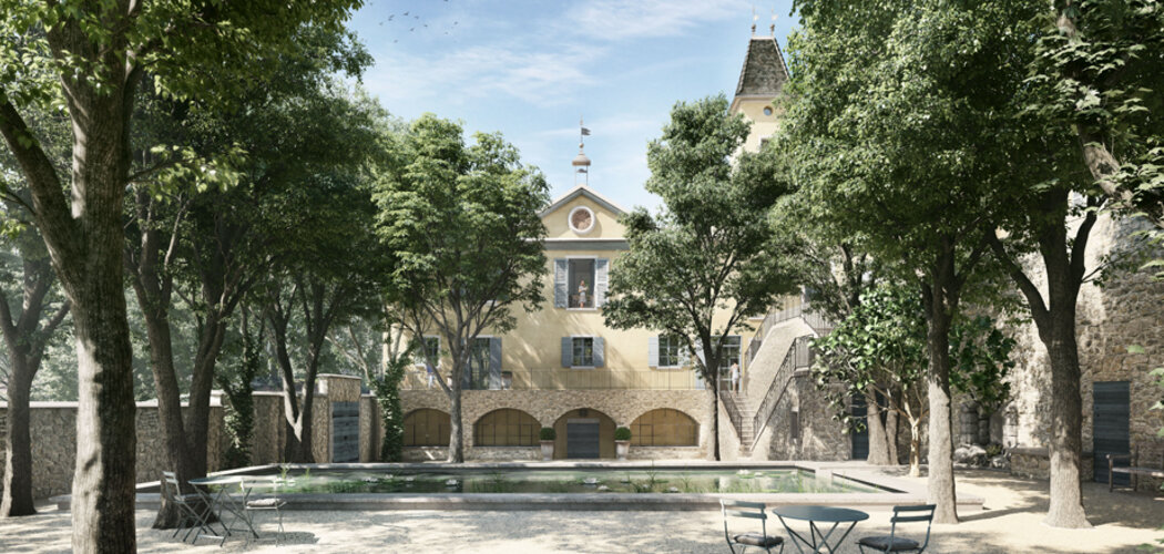 Programme immobilier neuf CHATEAU LA GUERRIÈRE - Couzon-au-Mont-d’Or : résidence neuve dans un château rénové, proche de Lyon (69270) - Référence : 15635
