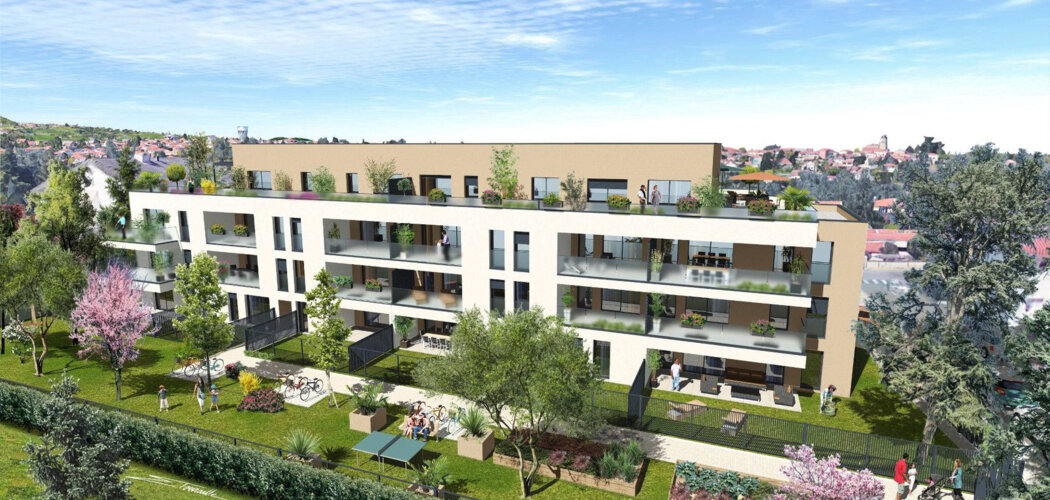 Programme immobilier neuf Quiétude - Craponne  à deux pas de Lyon en 30 min (69290) - Référence : 16039