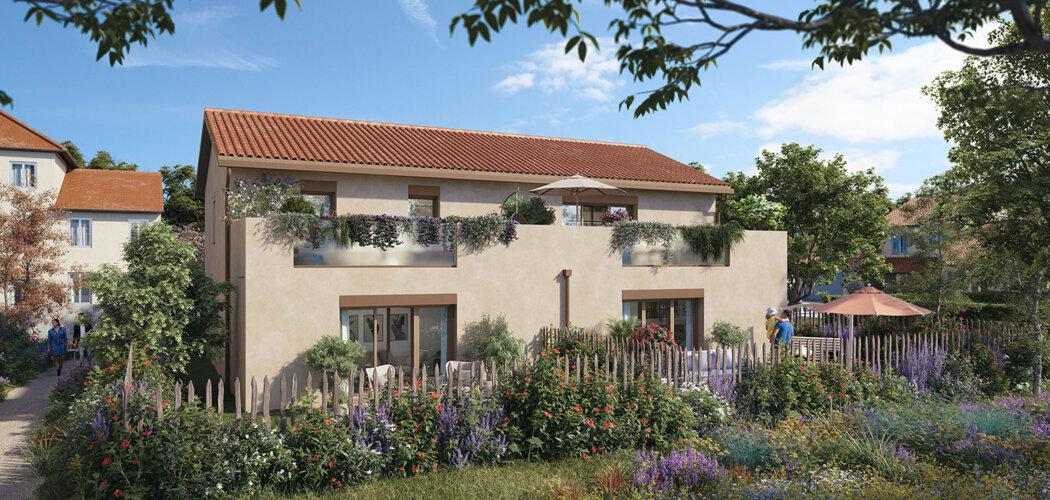 Programme immobilier neuf L'EMBELLIE - Craponne, résidence neuve et cadre de vie prisé près de Lyon (69290) - Référence : 15945
