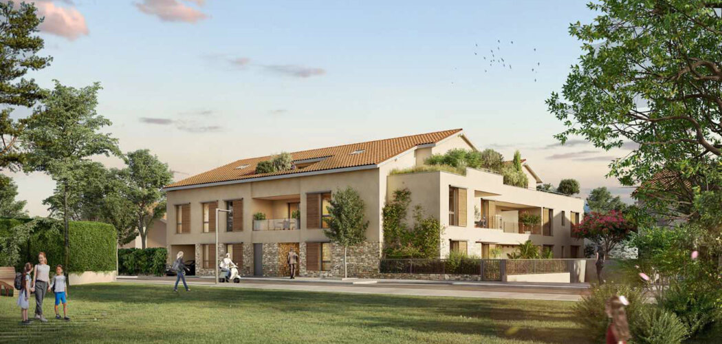 Programme immobilier neuf ESQUISSE - Dardilly à proximité à pied de la gare de Jubin (69570) - Référence : 16083