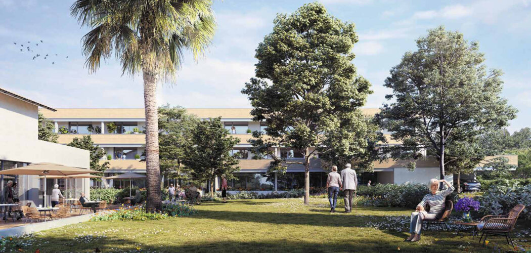Programme immobilier neuf LES BALCONS DE JULIETTE - Décines-Charpieu : logements seniors LMNP sécurisés et verdoyants en centre-ville (69150) - Référence : 14936