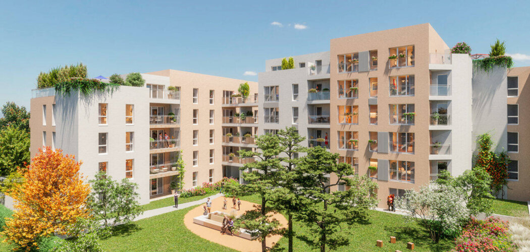 Programme immobilier neuf Décibel - Décines-Charpieu proche centre et tram T3 vers Part-Dieu (69150) - Référence : 16079