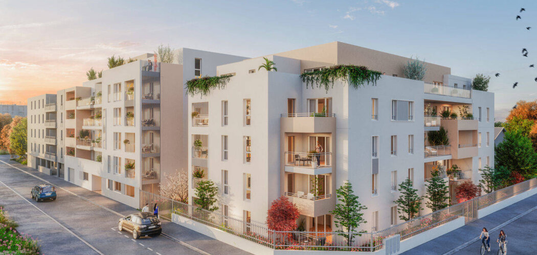 Programme immobilier neuf Décibel - Décines-Charpieu proche centre et tram T3 vers Part-Dieu (69150) - Référence : 16079