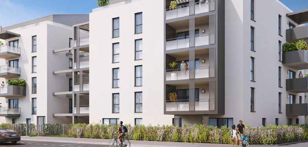 Programme immobilier neuf AMBITION - Décines-Charpieu résidence centrale proche Lyon (69150) - Référence : 18392