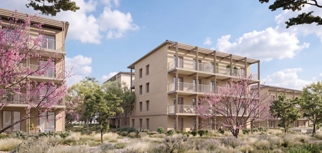 Programme immobilier neuf Ecully SAKURA - Écully logements du 2 au 4 pièces dans un cadre verdoyant (69130) - Référence : 17831