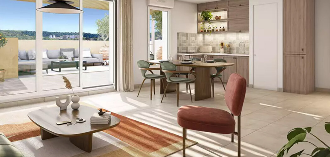 Programme immobilier neuf Millésime - Fontaines-sur-Saône aux portes du Parc de la Tête d’Or en 30 min (69270) - Référence : 16058